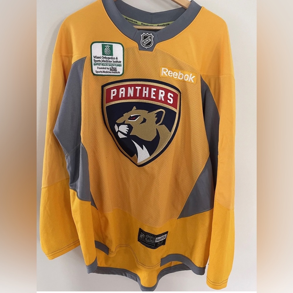 Florida Panthers Authentic Practice Jersey Size 56.